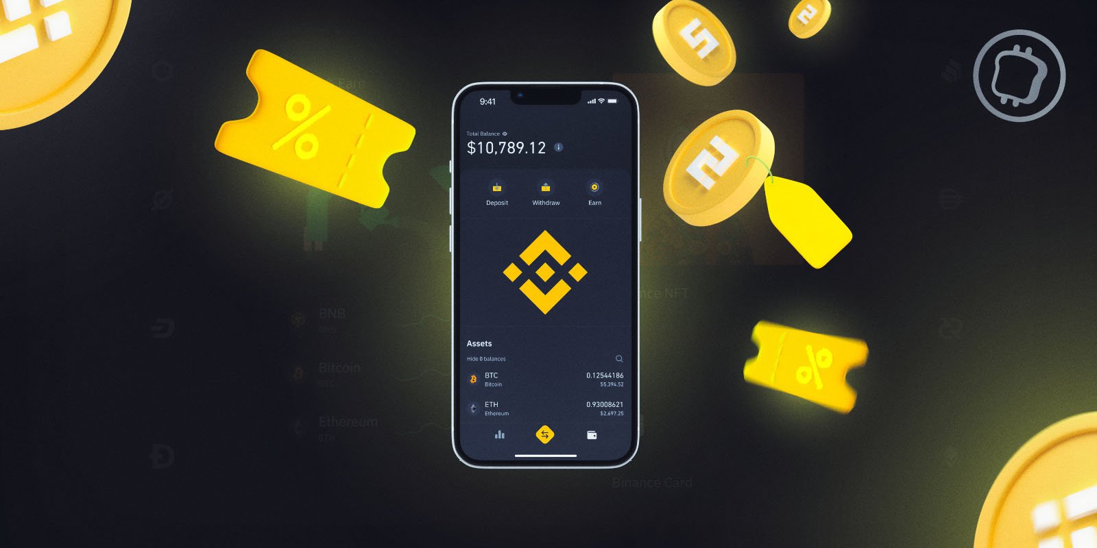 Code promo et parrainage pour Binance