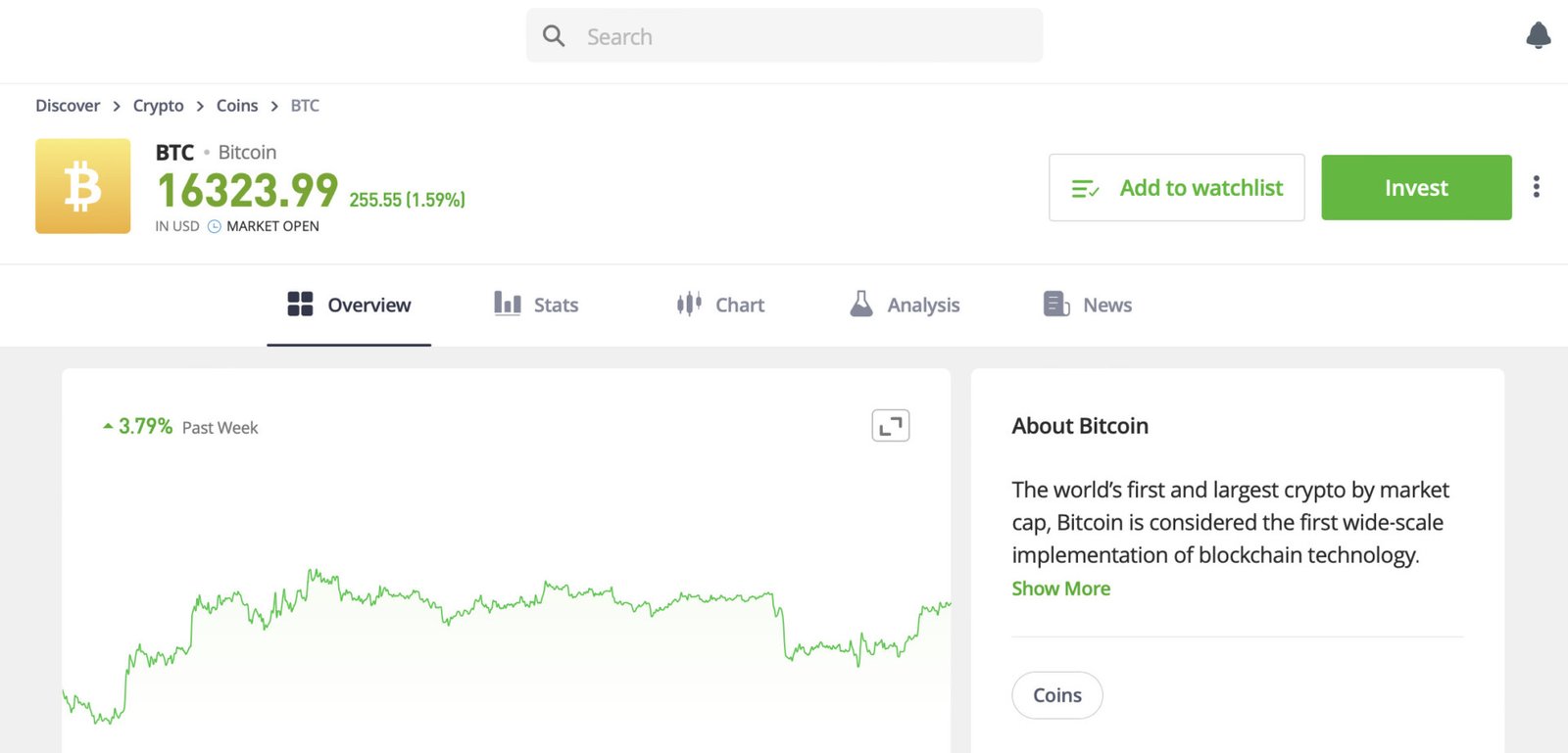 Comment acheter du Bitcoin Cash sur eToro ?