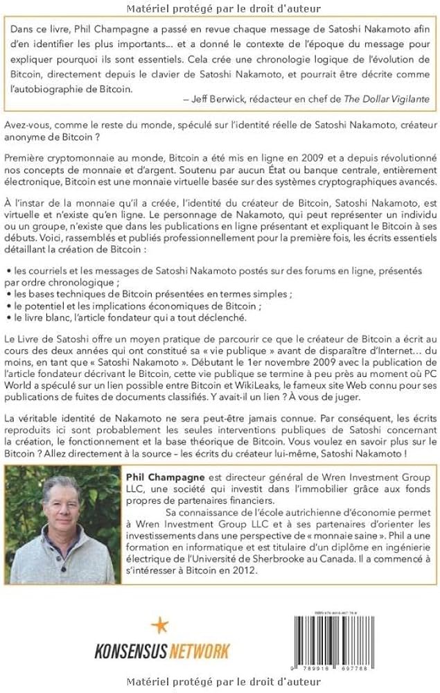 découvrez les mystères entourant l'identité de satoshi nakamoto, le créateur anonyme de bitcoin. plongez dans les théories, les analyses et les révélations concernant ce personnage énigmatique qui a révolutionné le monde des cryptomonnaies.