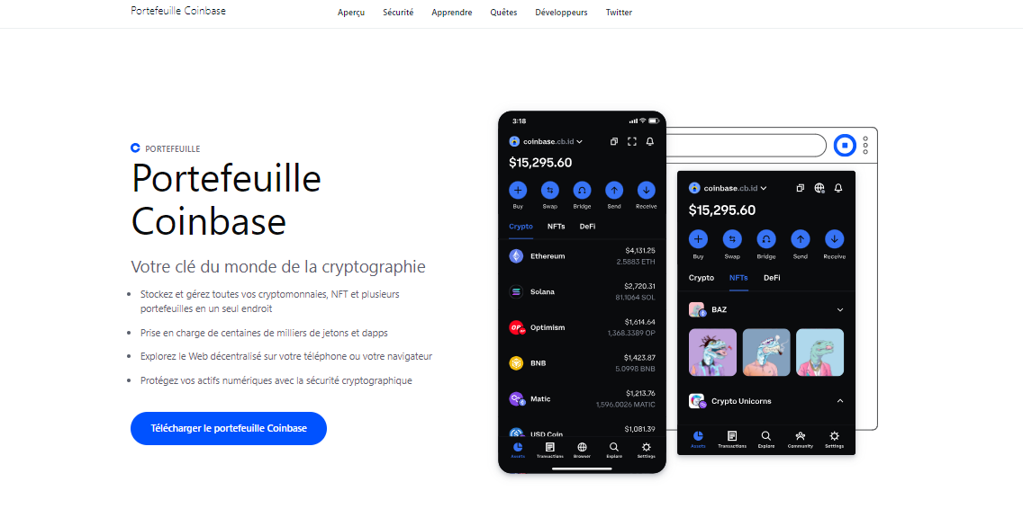 découvrez le portefeuille coinbase, la solution sécurisée pour stocker, gérer et échanger vos cryptomonnaies. accédez à une interface conviviale, profitez de fonctionnalités avancées et commencez votre aventure dans le monde des crypto-actifs en toute confiance.